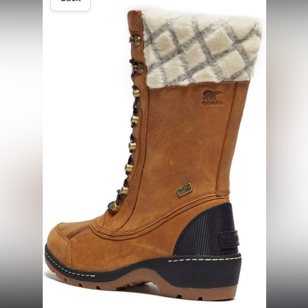 Sorel whistler tall waterproof snow rain boot - Picture 2 of 6